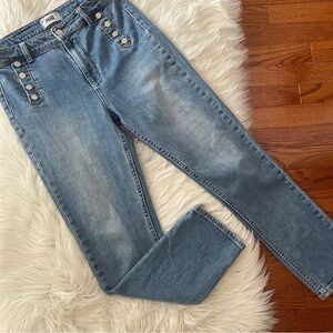 Paige Jeans Sarah Slim Exposed Pockets Size 29